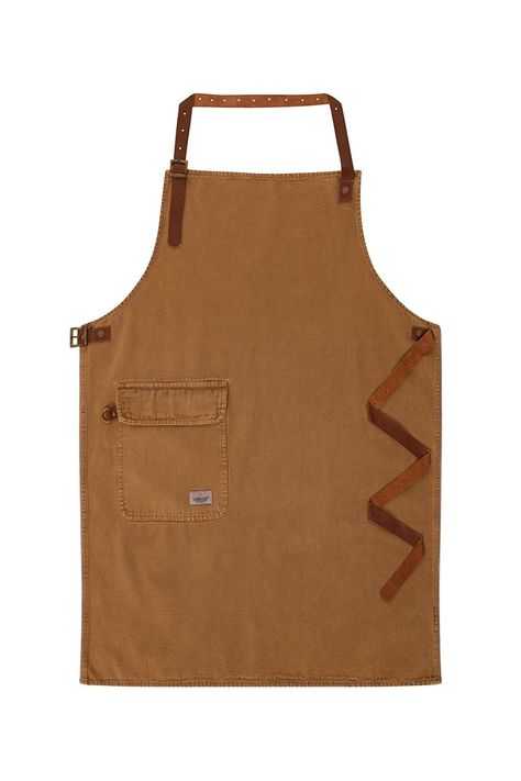 Diy Aprons, Brown Apron, Chef Pants, Work Apron, Craft Apron, Denim Apron, Work Aprons, Diy Presents, Bib Apron