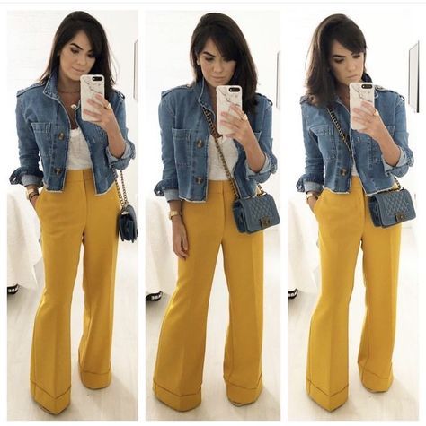 Mustard Pants Outfit, Yellow Pants Outfit, Mustard Yellow Pants, Mustard Outfits, Pants Outfit Work, Mustard Pants, Capsule Wardrobe Casual, Look Office, Spring Work