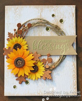 PP364 - A Theme Challenge from Sandy Fall Cards Handmade, Thanksgiving Cards Handmade, Fall Greeting Cards, Sunflower Cards, Daisy Cards, Thanksgiving Cards, Stamping Up Cards, Fall Cards, Floral Cards