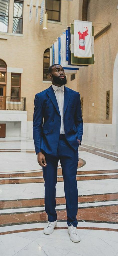 Nba Suits Style, Nba Players In Suits, Jaylen Brown Aesthetic, Lebron James Suit, Jaylen Brown Mask, To My Future Husband, Brown Suits, Suit Style, Sports Stars