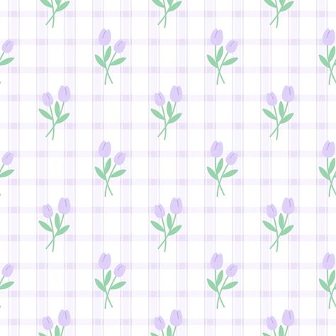 Purple Pattern Background, Tulips Background, Pattern Repetition, Purple Flower Background, Tulip Drawing, Flower Seamless Pattern, Blue Floral Wallpaper, Digital Journaling, Watercolor Flower Background