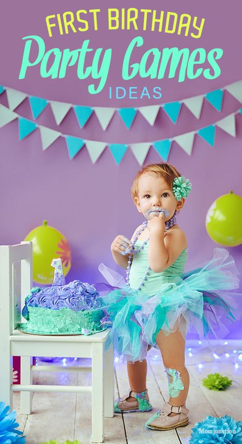 20 Best First Birthday Party Games Ideas : Your little one has turned one. It is time to celebrate this important milestone by throwing a birthday party. The party needs to be memorable #kids #birthdayparty #partygamesideas #parents #parentingkids First Birthday Games For Kids, First Birthday Activities For Kids, 1st Birthday Party Activities, Baby Birthday Party Games, Birthday Party Games Ideas, 1st Birthday Activities, First Birthday Party Games, First Birthday Activities, 1st Birthday Games