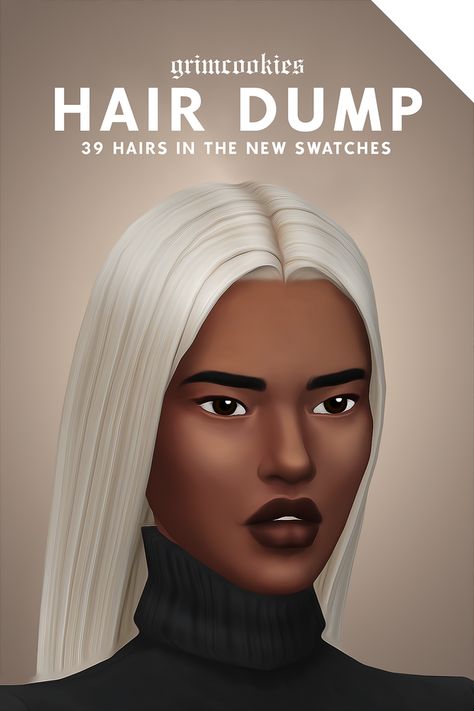 HAIR DUMP | grimcookies on Patreon Sims 4 Custom Content Hair, Mod Hair, The Sims 4 Skin, Pelo Sims, My Sims, The Sims 4 Packs, Sims 4 Mm Cc, Sims 4 Cc Skin, Sims 4 Expansions