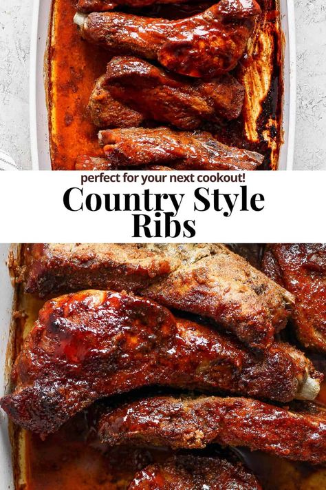 Roasted Country Style Pork Ribs, Best Country Style Ribs, Pork Shoulder Country Style Ribs Recipes, Pork Country Style Ribs, Country Style Spare Ribs, Smoked Country Style Ribs, Boneless Country Style Ribs, Country Ribs Recipe, Country Ribs