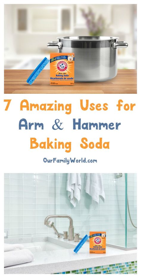 7 Amazing Uses for Arm & Hammer Baking Soda + Giveaway #churchanddwight Baking Soda Drain Cleaner, Baking Soda Dry Shampoo, Baking Soda For Skin, Baking Soda For Dandruff, Baking Soda Cleaner, Baking Soda Health, Baking Soda Shampoo Recipe, Arm And Hammer Baking Soda, Baking Soda For Hair