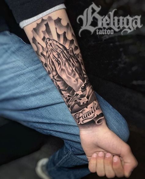 Forearm Tattoo Men Half Sleeves, Rosary Tattoo On Hand, Silverback Tattoo, Feather Tattoo For Men, Rip Tattoos For Dad, Herren Hand Tattoos, Arm Tattoos For Guys Forearm, Tattoo Font For Men, Family Tattoos For Men