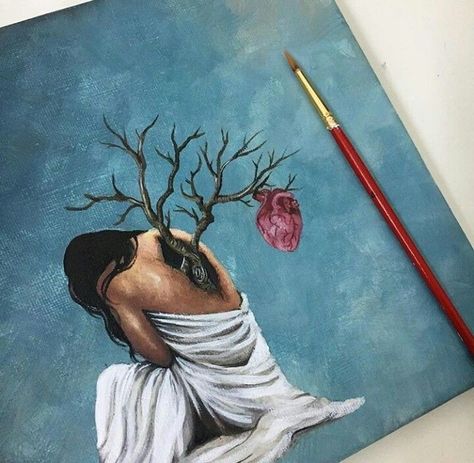 Deep Meaning Canvas Art, Art Inspo Painting Acrylic, Surrealism Painting Dreams, Paintings That Represent Love, Meaningful Paintings Ideas, Sentimental Paintings, Paintings With Meaning, Carpet Ideas 2023, Meaningful Paintings