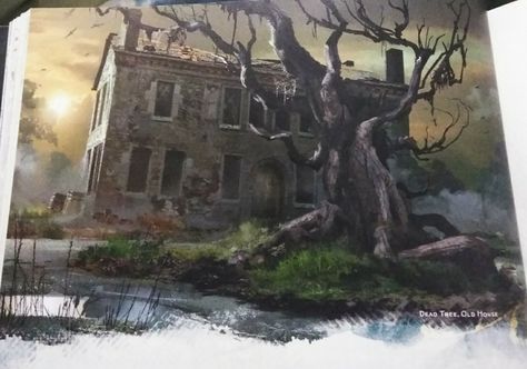 Dead Tree, Mansion, Art