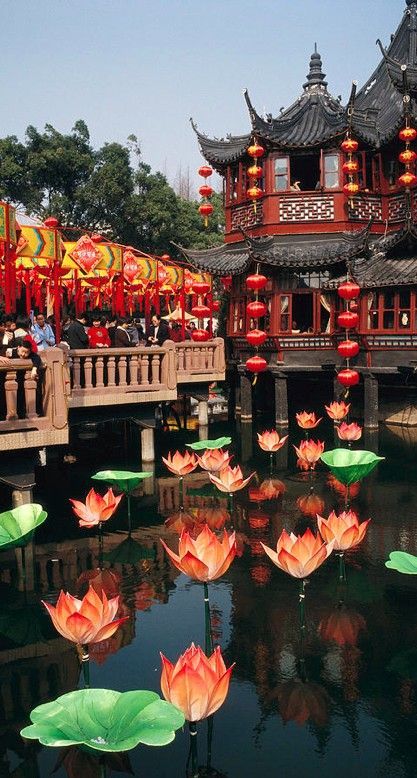 Garden Tea House, Yuyuan Garden, Chinese Garden, China China, Chongqing, Shanghai China, Garden House, China Travel, Bhutan