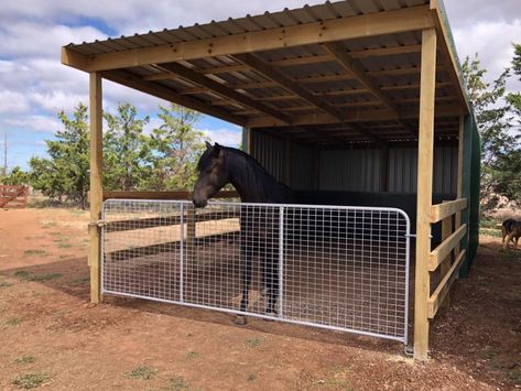 Rob's Horse Shelters added a new photo. - Rob's Horse Shelters How To Build A Horse Shelter, Easy Horse Shelter, Temporary Horse Shelter, Horse Paddock Shelter, Diy Horse Run In Shelter, Horse Trailer Decorating Ideas, Horse Enclosures, Horse Lean To Shelters, Cheap Horse Shelter