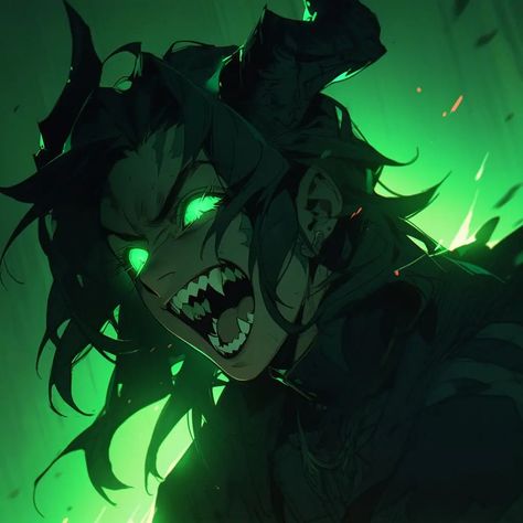 Green Demon, Goddess Of Egypt, Spotify Apple, Dark Art Illustrations, Cute Anime Profile Pictures, Character Design Male, Eye Art, Manga Illustration, Dnd Characters