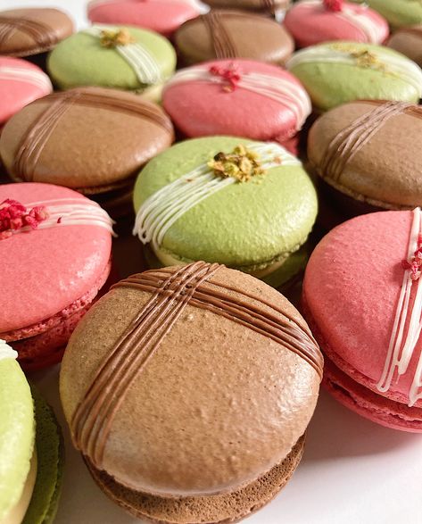 Did you know that I also make macarons? You can order a set of custom macarons through my website or by emailing me at grace@sugarcrumbsllc.com www.sugarcrumbsllc.com #macarons #sugarcrumbsbakery #smallbusiness #bakery #sweets #chocolate Custom Macarons, Make Macarons, Bakery Sweets, Sweets Chocolate, How To Make Macarons, My Website, Macarons, Knowing You, Did You Know