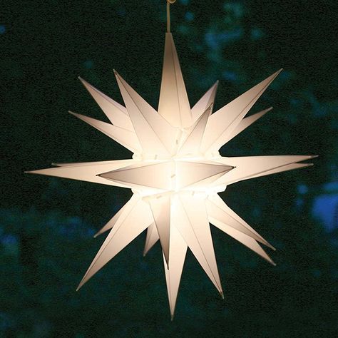 Elf Logic  21 Large White Moravian Star Incandescent 21 Inch ** Read more reviews of the product by visiting the link on the image. (Note:Amazon affiliate link)