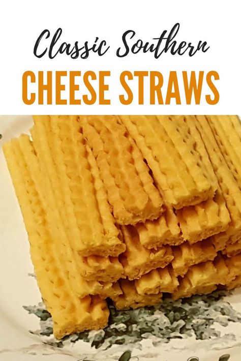 Cheese Straws Recipe, Cheesy Crackers, Cheese Straws, Classic Southern, Savory Snacks, Favorite Snack, Southern Recipes, Clean Eating Snacks, Appetizer Snacks