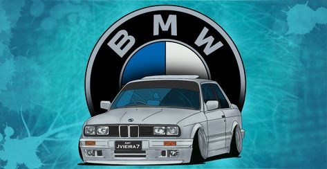 Pc Drawing, Bmw Wallpapers, Cake Decorating Tutorials, Car Posters, Bmw Logo, Wallpaper Pc, Birthday Banner, Cut Outs, Cars And Motorcycles