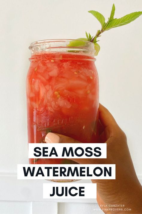 Sea Moss Drink Sea Moss Lemonade, Sea Moss Juice Recipes, Seamoss Juice Recipes, Sea Moss Drink Recipes, Seamoss Drinks, Seamoss Recipes, Sea Moss Gel Recipes, Sea Moss Recipes, Sea Moss Drink