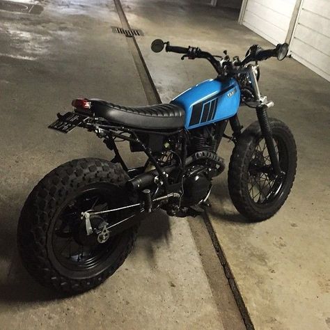 Yamaha Yamaha Tw 125, Tw 125, Yamaha Tw200, Honda Scrambler, Moto Scrambler, Tracker Motorcycle, Moto Car, Motos Honda, Cafe Bike