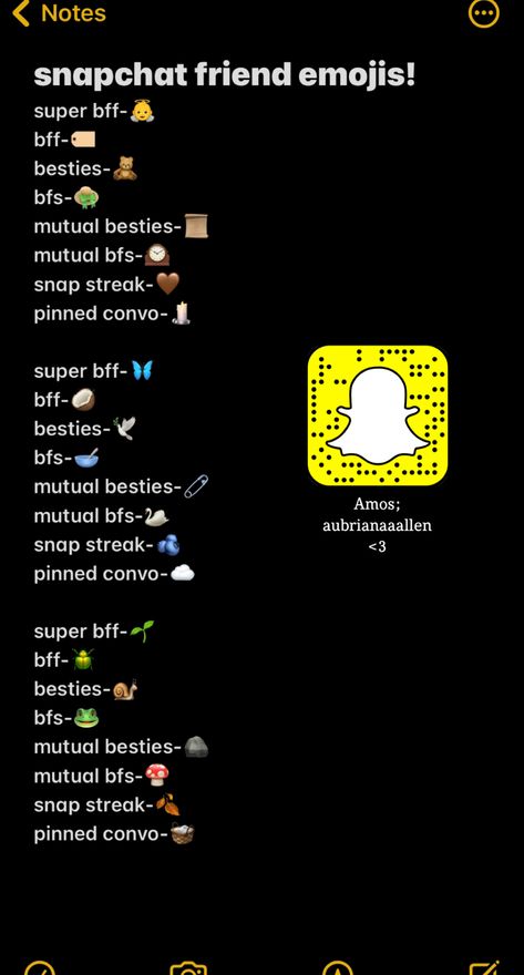 Cute Snapchat Friend Emojis, Emojis For Friends Contact, Emoji Combos For Contacts, Emojis For Best Friend Contact, Contact Emoji Ideas, Snap Emoji Ideas Aesthetic, Snap Friend Emoji Ideas Aesthetic, Best Friend Emojis Snapchat Aesthetic, Best Friend Emojis Snapchat Ideas