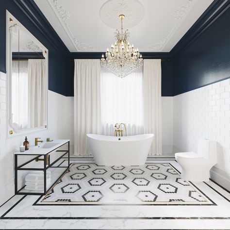 Colonial bathroom ideas