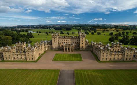 Great Estates: inside the largest inhabited castle in Scotland English Castles, Castle Mansion, Castles In Scotland, Scotland Castles, Castle Garden, Scottish Castles, Ancient Buildings, Castle House, Beautiful Castles