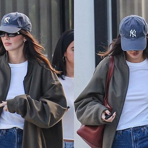 kenny fan 🤍 on Instagram: "Kendall yesterday #kendalljenner" Kendall Jenner, Baseball Cap, Personal Style, Ootd, Baseball, Fan, On Instagram, Instagram, Clothes