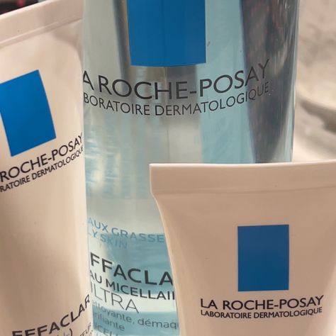 Skincare Aesthetic La Roche Posay, La Roche Posay Aesthetic, Laroche Posay, Real Aesthetic, Facial Routine Skincare, La Roche Posay Effaclar, Facial Routines, French Skincare, Gua Sha Massage