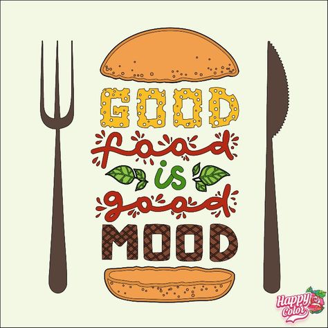 Bedroom Art Painting, Cafe Quotes, More To Life Quotes, Good Food Good Mood, Food Is Good, Pizza Branding, Eating Food Funny, Restaurant Poster, Kitchen Logo