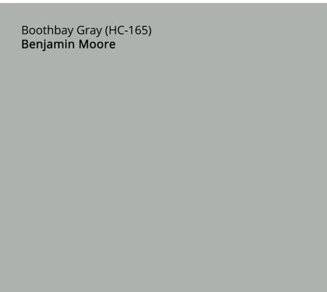 Sherwin Williams Boothbay Gray, Bm Boothbay Gray Cabinets, Boothbay Gray Bathroom, Bm Amherst Gray, Bm Boothbay Gray, Boothbay Gray, Grey Accent Wall, Boy Bath, Dream Beach Houses