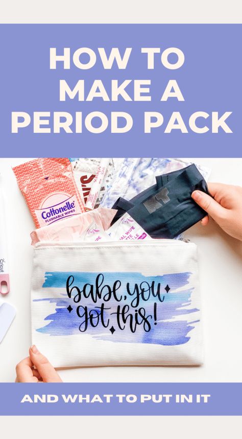 Period Kit For Adults, Backpack Period Kit, Period Pouches Diy, Period Bags For School Emergency Kits, Period Supply Kit, Period Travel Kit, Period Care Package For Daughter, Teen Period Kit For School, Diy First Period Kit