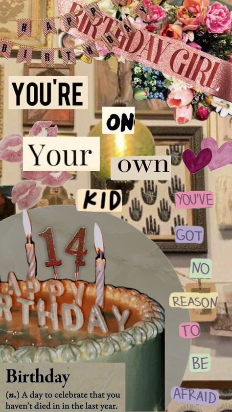 #birthday #yoyok #taylorswift #fourteen Fourteen Aesthetic, Yoyok Taylorswift, 14th Birthday Aesthetic, 14th Birthday Ideas, Its My 14th Birthday, Fourteenth Birthday, 14th Birthday Party Ideas, 14th Birthday, Its My Birthday