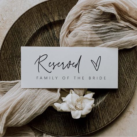 Reserved Table Signs, Event Sign, Tabletop Signs, Sign Decor, Table Chair, Seating Chart Wedding, Reception Table, Popular Wedding, Free Birthday Invitations