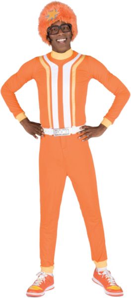 Yo Gabba Gabba DJ Lance Adult Costume Dj Lance Rock, Aaliyah Birthday, Rock Costume, Party City Costumes, Charity Run, Yo Gabba Gabba, Gabba Gabba, Magic Man, Orange Pants