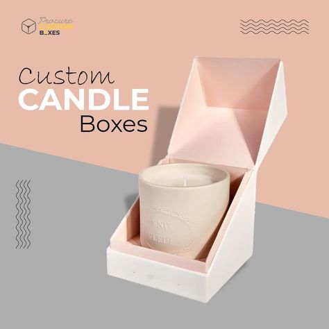 Luxury Candles Packaging, Candle Boxes, Lotion Candles, Jar Packaging, Candle Making Business, Custom Candle, Cute Candles, Candle Packaging, Unboxing Experience