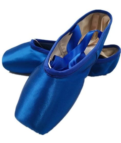 Blue Pointe Shoes, Colored Pointe Shoes, Blue Ballet Shoes, Pointe Dancer, Dance Essentials, Dance Dance Dance, Ballet Pointe, Ballet Pointe Shoes, 12 Dancing Princesses