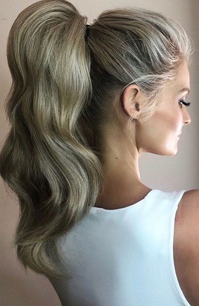 ponytail hairstyle, ponytail hairstyles, ponytail hairstyle with puff, unique ponytail hairstyle, braided ponytail hairstyle, braided ponytails, sleek braided ponytail Glam High Ponytail Hairstyles, Funky Updos For Long Hair, Tight Ponytail Hairstyles, Fancy High Ponytail, Bridal High Ponytail, Elegant High Ponytail, Sleek High Ponytail, Big Ponytail, Braided Ponytails