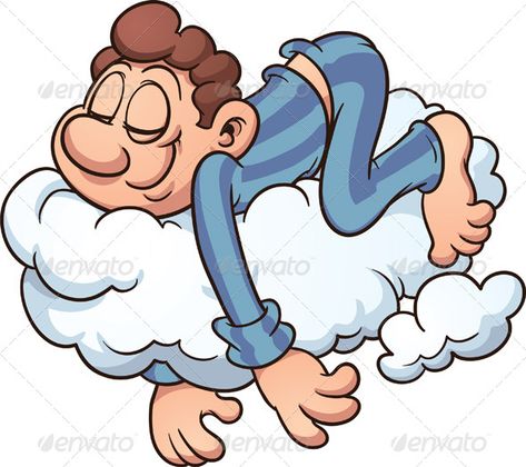 Sleeping on a Cloud Desenho Tom E Jerry, Sleeping Drawing, Sleeping Man, Dallas Cowboys Baby, Cloud Vector, Cowboys Nation, Cartoon Man, Baby Cowboy, Cartoon Character Design