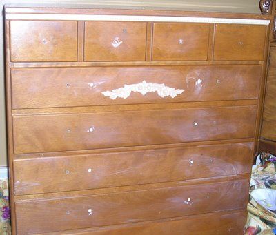 Re-design old furniture Painted Ethan Allen Furniture, Ethan Allen Dresser Makeover, Ethan Allen Dresser Redo, Eclectic Cottage Decor, Ethan Allen Furniture, Eclectic Cottage, Dresser Redo, Dresser Makeover, Old Dressers