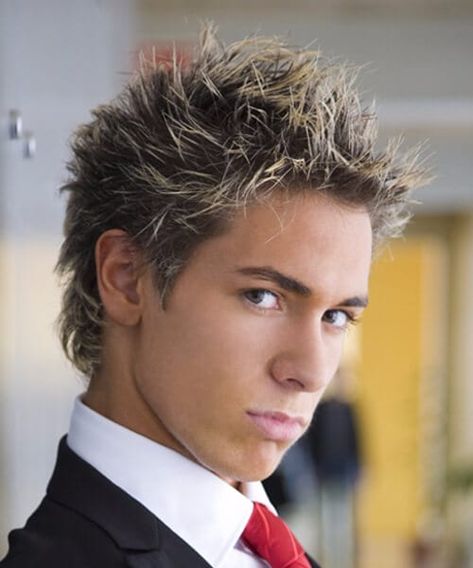 50 Spiky Hairstyles for Men to Get that 2000s Look | MenHairstylist.com 2000 Hairstyles, Spikey Hair, 2000s Hairstyles, Frosted Tips, Short Spiky Hairstyles, Y2k Hairstyles, Hot Hair Colors, Spiky Hair, Spiked Hair