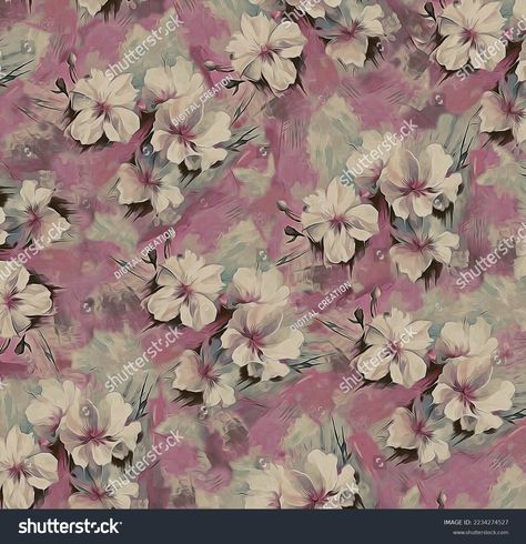 All Over Design Women Stylish Collection Stock Illustration 2234274527 | Shutterstock Kalamkari Pattern, Flower Allover, Ethnic Pattern Design, Fabric Print Design, Photography Studio Background, Ajrakh Prints, All Over Design, Allover Design, Floral Texture