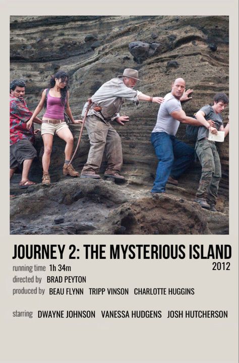 Nims Island Movie Poster, Journey 2 The Mysterious Island, Camelot Movie, Island Movies, Polaroid Movie Poster, Best Teen Movies, Indie Movie Posters, Film Polaroid, Mystery Show