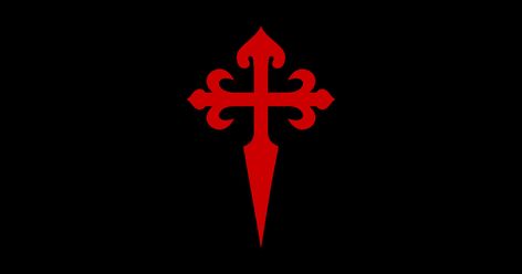 Cross of the Order of Santiago also known as Order of St. James of the Sword Fantasy Faction, Cross Flag, All Flags, Flag Art, St James, The Order, Flag Design, Design Help, Geek Stuff