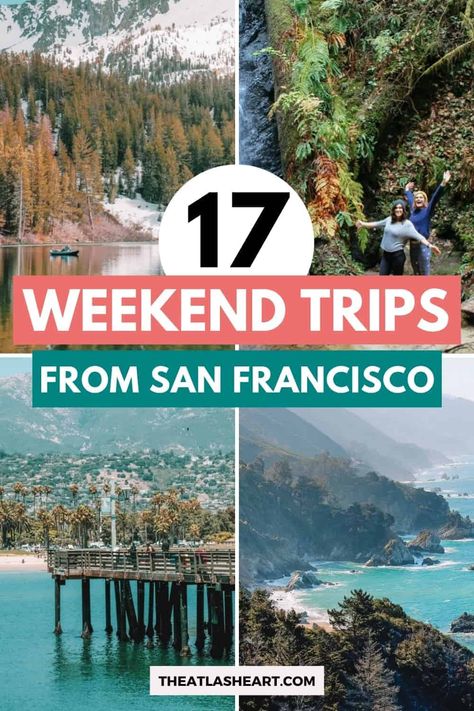 San Francisco Road Trip, Weekend In San Francisco, Best Weekend Trips, Pinnacles National Park, Best Weekend Getaways, California Destinations, Bustling City, Weekend Escape, Road Trip Fun