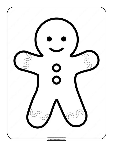 Printable Simple Gingerbread Man Coloring Page. You can download or print Printable Simple Gingerbread Man Coloring Page for free at ColorinGoo.Com. Christmas Gingerbread Man Drawing, Paint Gingerbread Man, Gingerbread Men Drawing, Ginger Man Drawing, Gingerbread Man Art Projects For Kids, Gingerbread Cookie Drawing, Gingerbread Man Template Free Printable, Gingerbread Cookies Drawing, Gingerbread Man Tattoo