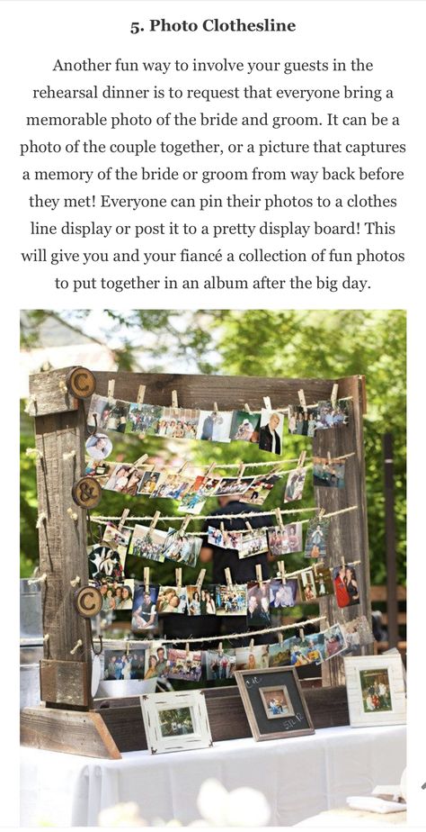 Clothesline Photo Display, Photo Clothesline, Wedding Display, Photo Display, Display Board, Clothes Line, Rehearsal Dinners, 50th Anniversary, Celebration Of Life