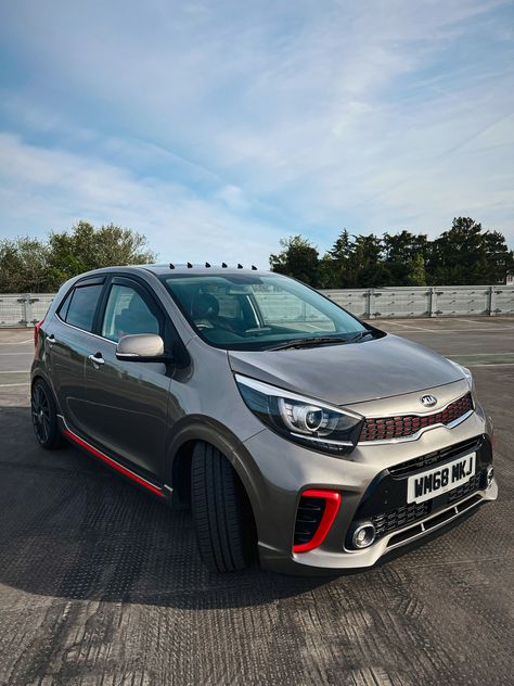 Kia Picanto GT line S 1.0 TGDI Kia Picanto Aesthetic, Toyota Runner, 1st Car, Money Board, Huawei Wallpapers, Baby Dior, Drifting Cars, Kia Picanto, Lines Wallpaper