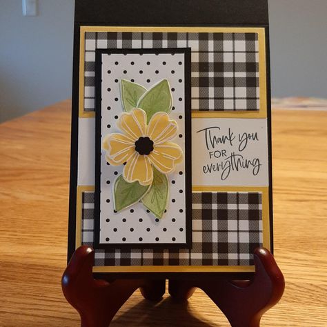 Quick Handmade Cards, Su Thank You Cards, Creative Thank You Cards, Diy Thank You Cards Handmade, Thanks Card Design, Homemade Thank You Cards, Stampin Up Thank You Cards, Thank You Cards Diy, Diy Thank You Cards