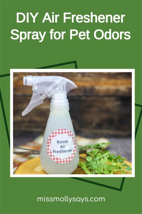 Does the smell of your beloved pets sometimes overpower your home's ambiance? Look no further; our specially formulated DIY Air Freshener Spray is here to your rescue. With easy-to-source, non-toxic ingredients, this spray will not only eliminate pet odors but leave your home smelling fresh and inviting. It's time to reclaim your home's freshness without resorting to harsh chemicals! Diy Pet Odor Eliminator Spray, Diy Poopourri, Diy Air Freshner, Febreeze Diy, Diy Air Freshener Spray, Febreze Spray, Diy Febreze, Air Freshener Recipes, Pet Odor Remover