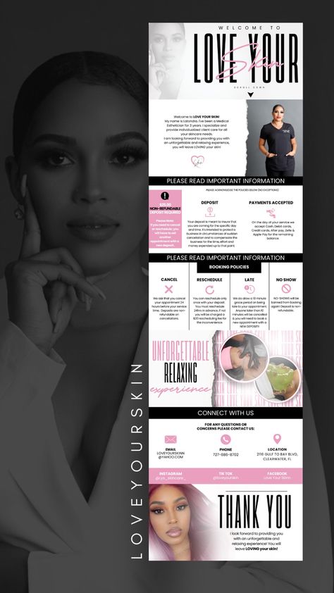 Waxing Website Design, Lash Acuity Site, Baddie Website Design, Website Esthetics, Esthetician Booking Site, Mua Website Design, Lash Website Design, Esthetician Website Ideas, Beauty Flyer Design Inspiration