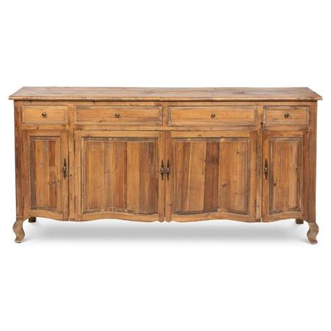 Country Style Sideboard, French Country Sideboard, Country Sideboard, French Country Aesthetic, Drawer Dimensions, Pine Sideboard, Farmhouse Sideboard, Pine Table, Cabinet Dimensions