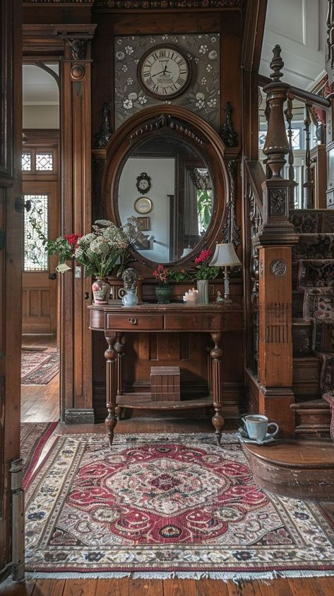 Victorian Interior Design, Cozy Cottages, Victorian Interior, Country Houses, Cozy Cottage, Country House, Vintage House, Cottage, Interior Design